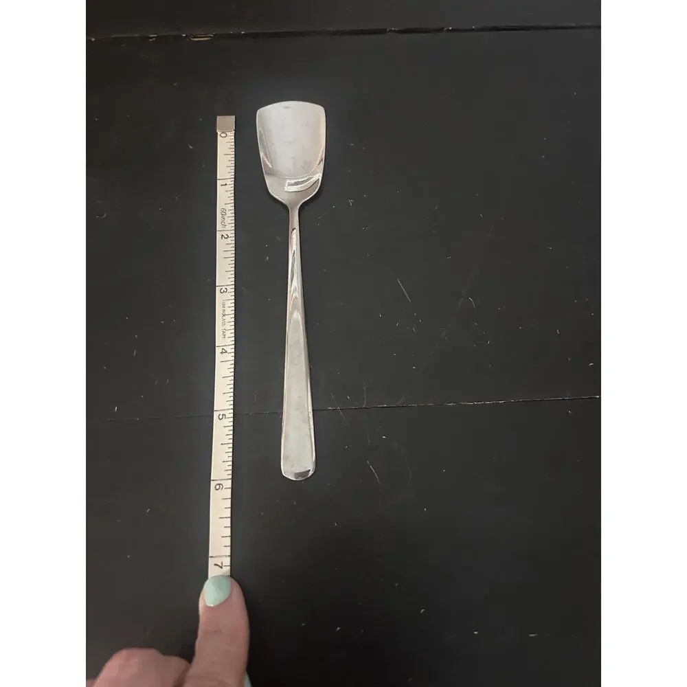 Set of 3 Endurance Stainless China 6” Bouillon Soup Spoons Stainless Steel